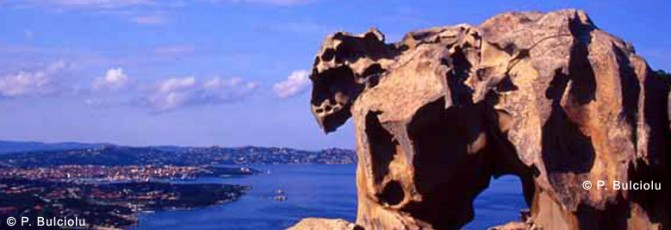 La roccia dell'Orso di Palau