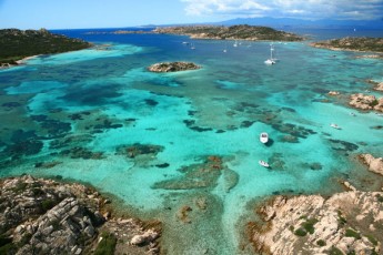 L'acqua cristallina dell'Aripelago di La Maddalena